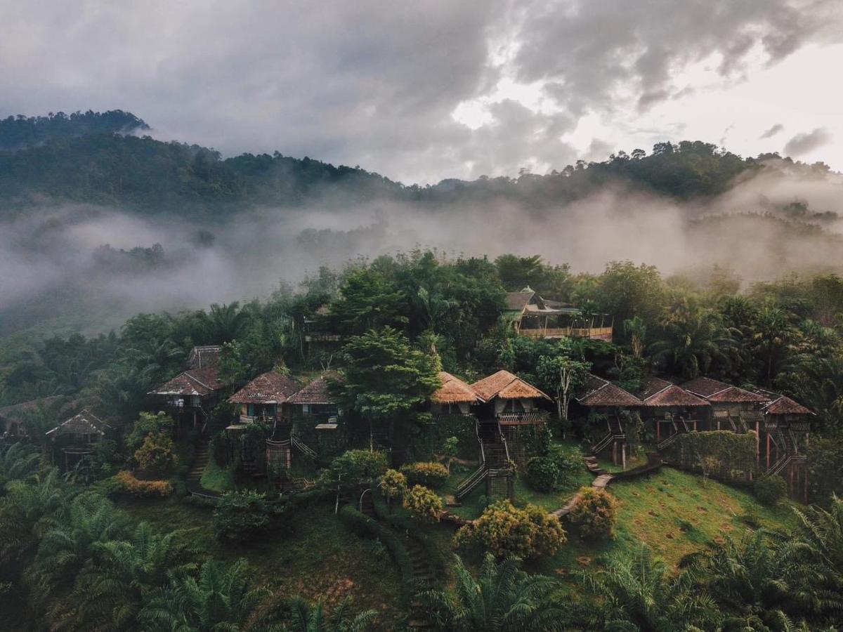 فندق Khao Sok Boutique Camping - Exotic Cliff Camping Khao Sok National Park المظهر الخارجي الصورة