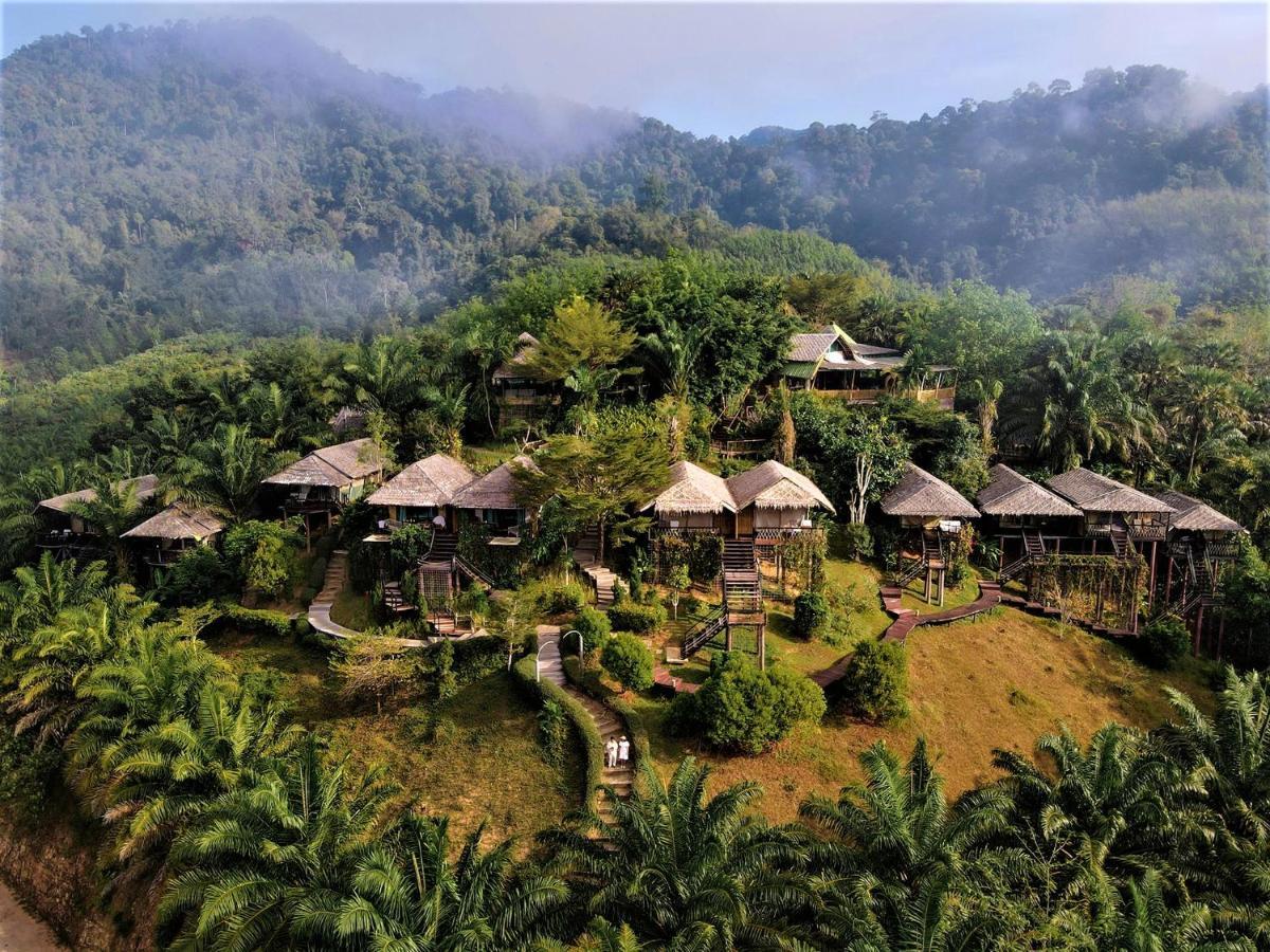 فندق Khao Sok Boutique Camping - Exotic Cliff Camping Khao Sok National Park المظهر الخارجي الصورة