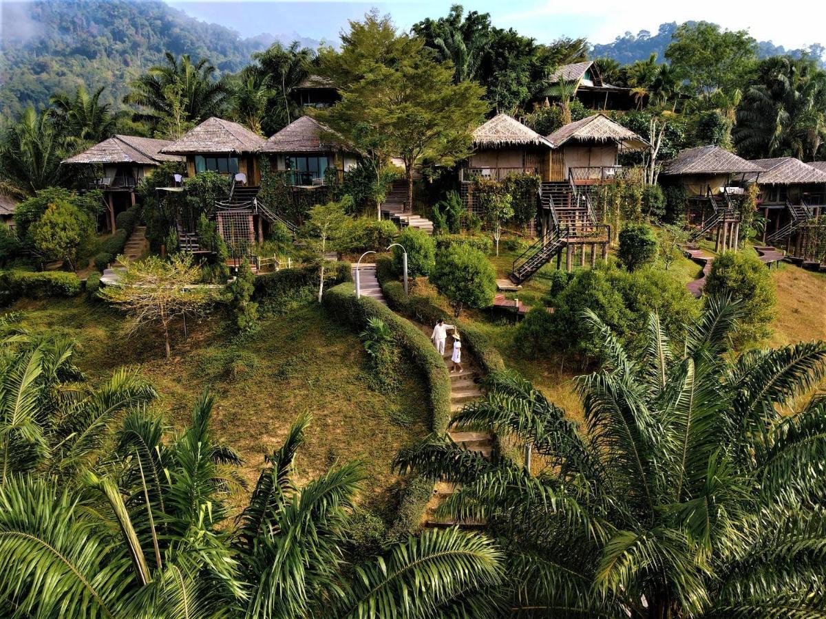 فندق Khao Sok Boutique Camping - Exotic Cliff Camping Khao Sok National Park المظهر الخارجي الصورة