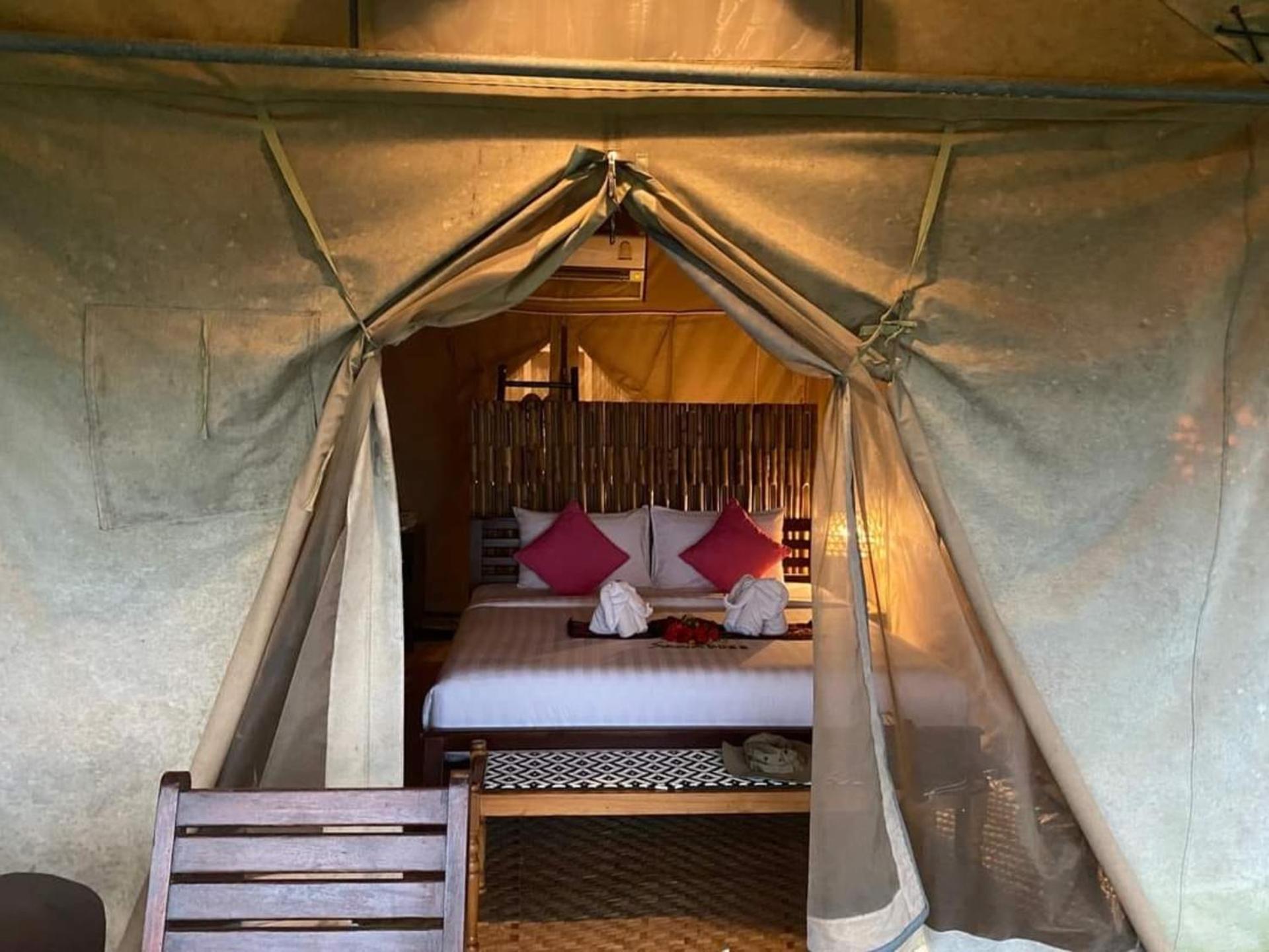 فندق Khao Sok Boutique Camping - Exotic Cliff Camping Khao Sok National Park المظهر الخارجي الصورة