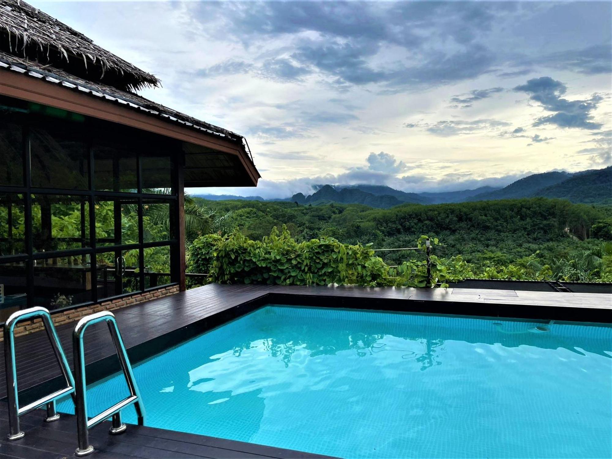فندق Khao Sok Boutique Camping - Exotic Cliff Camping Khao Sok National Park المظهر الخارجي الصورة