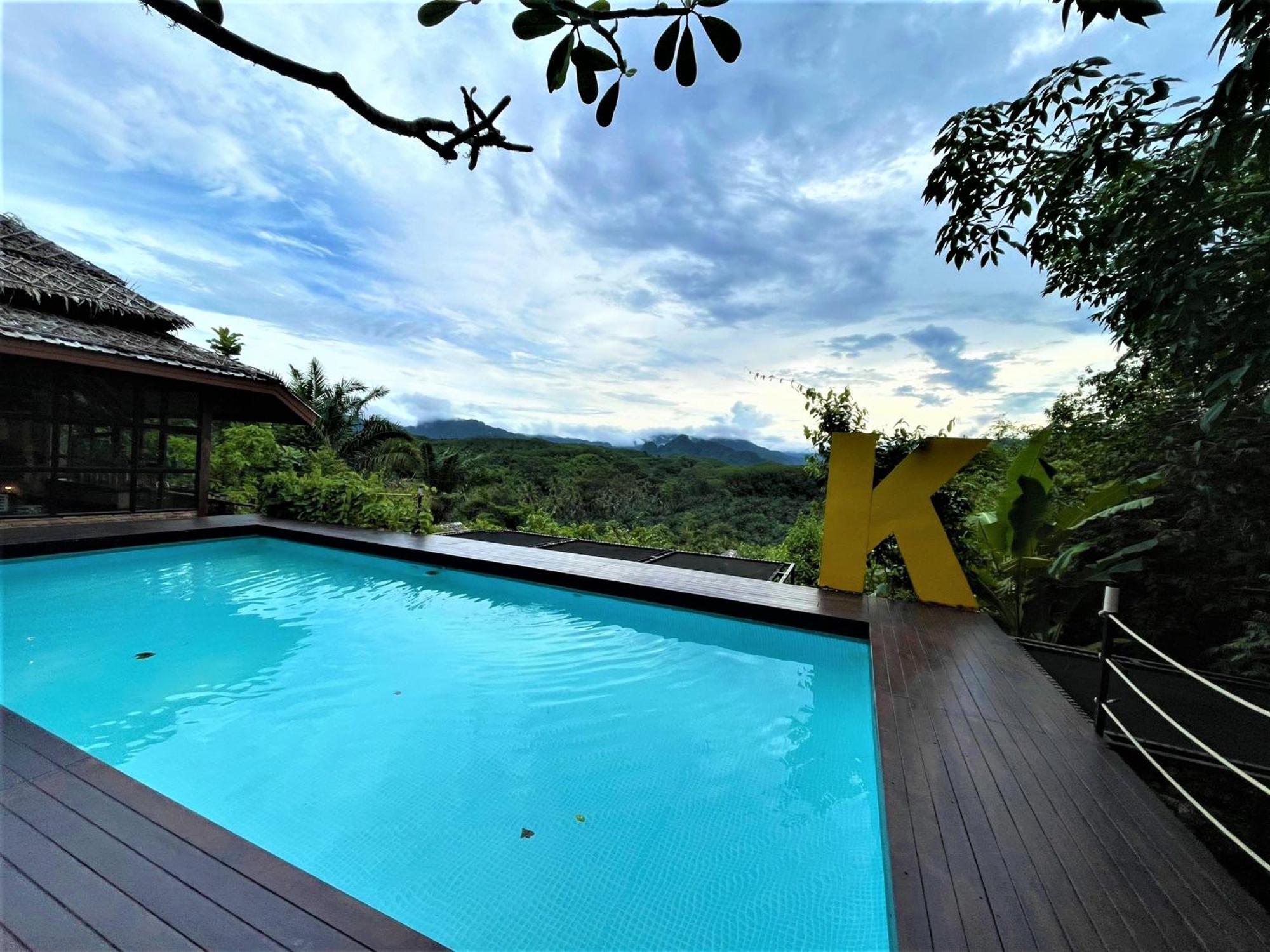 فندق Khao Sok Boutique Camping - Exotic Cliff Camping Khao Sok National Park المظهر الخارجي الصورة